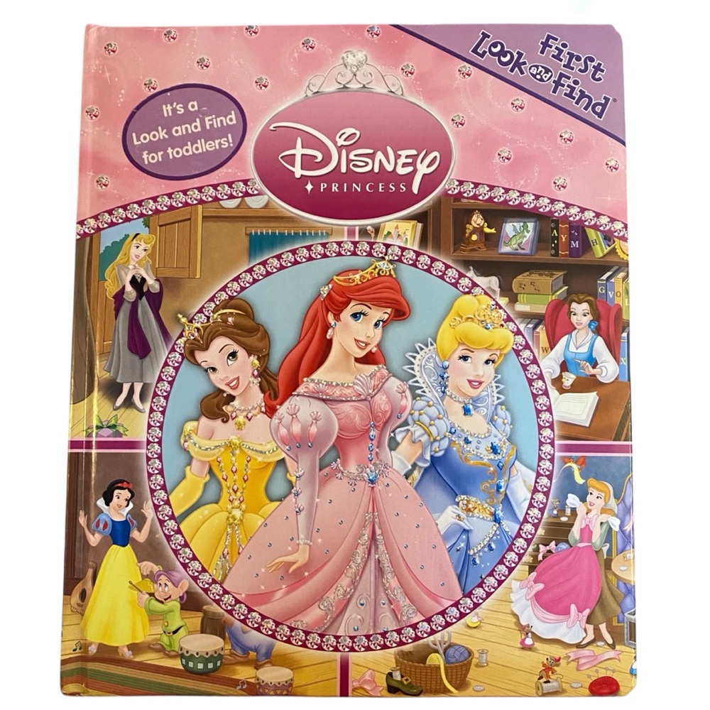 3/$30 Disney Princess First Look and Find Board Book - Picture 1 of 6